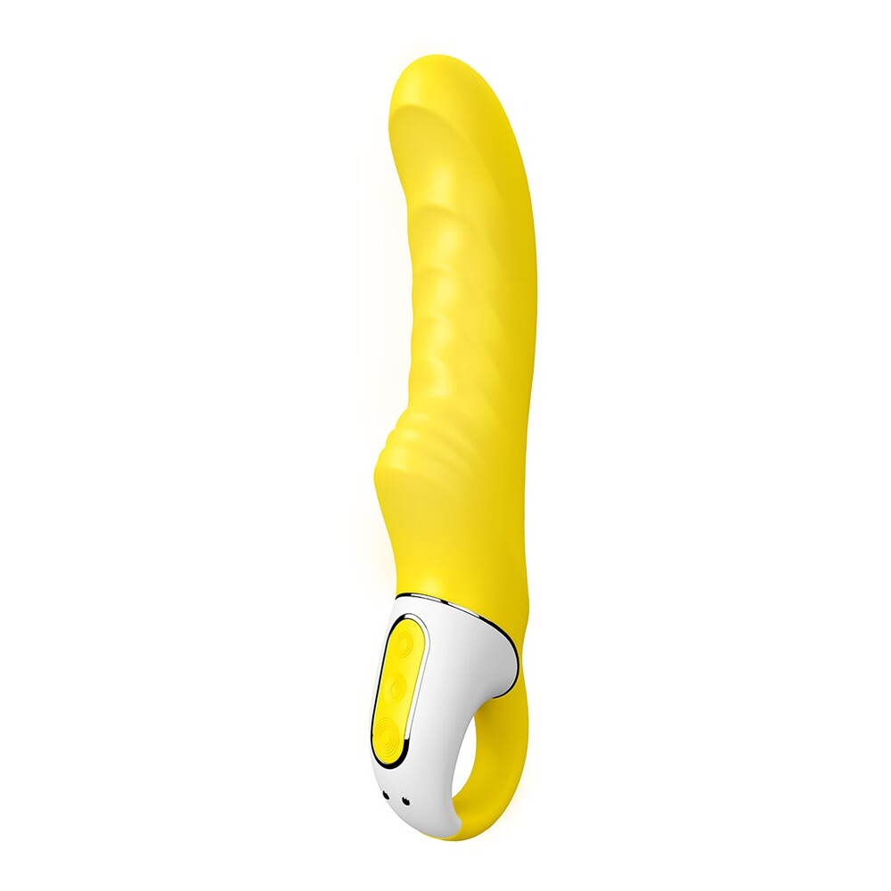 Satisfyer Yummy Sunshine G Spot Silicone Vibrator Yellow > Sex Toys For Ladies > G-Spot Vibrators Main image