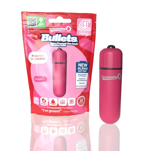 Screaming O Bullets 4T High Pitch Treble – Waterproof Compact Vibrator > Vibrators > Mini Vibrators Main image