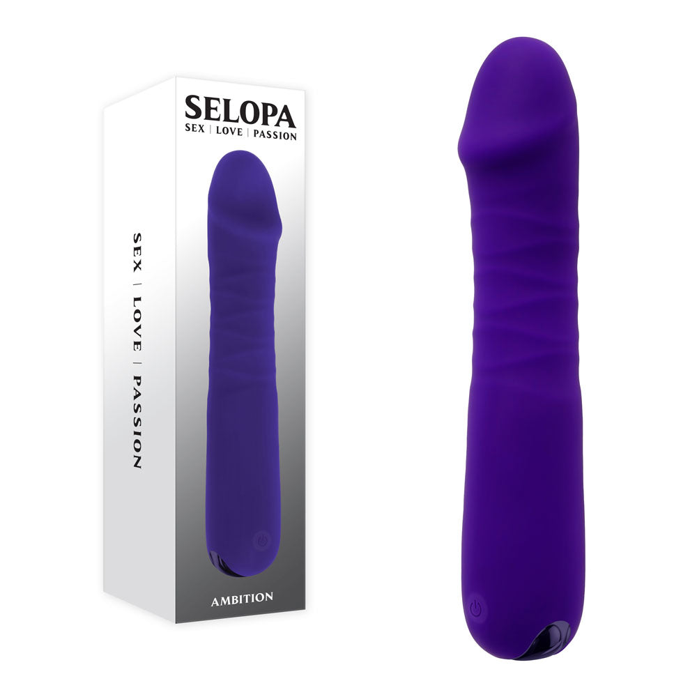 Selopa Ambition - 17 cm Usb Thrusting Vibrator > Vibrators > Standard Vibrators Main image