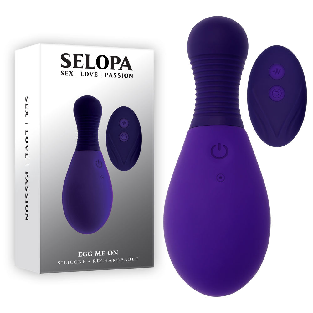 Selopa EGG ME ON - 10 cm Egg Remote Control > Sex Toys For Ladies > Vibrating Eggs