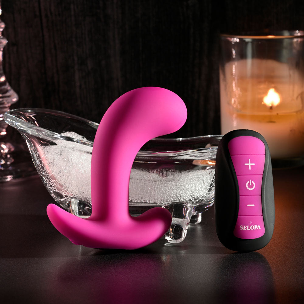 Selopa Hooking Up Remote-Control Prostate Vibe 9.5cm Secondary image