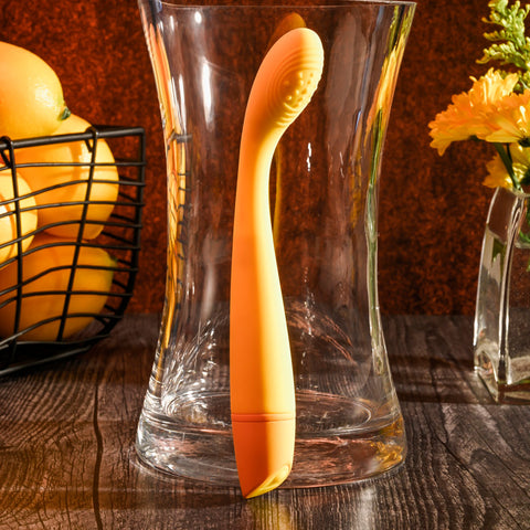 Selopa LEMON SQUEEZE Slim Vibe 18.4cm Waterproof Toy Vibrators - G Spot