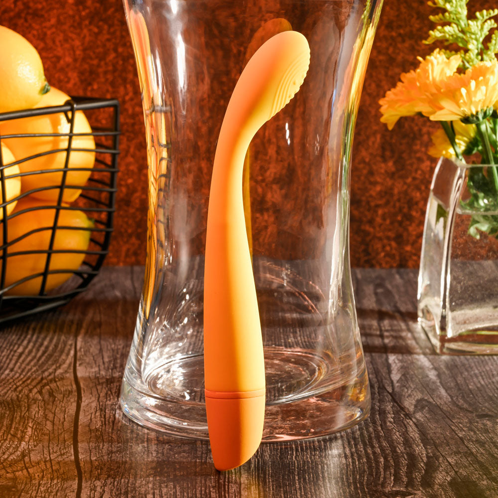 Selopa LEMON SQUEEZE Slim Vibe 18.4cm Waterproof Toy Vibrators - G Spot