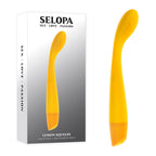 Selopa LEMON SQUEEZE Slim Vibe 18.4cm Waterproof Toy > Sex Toys For Ladies > G-Spot Vibrators