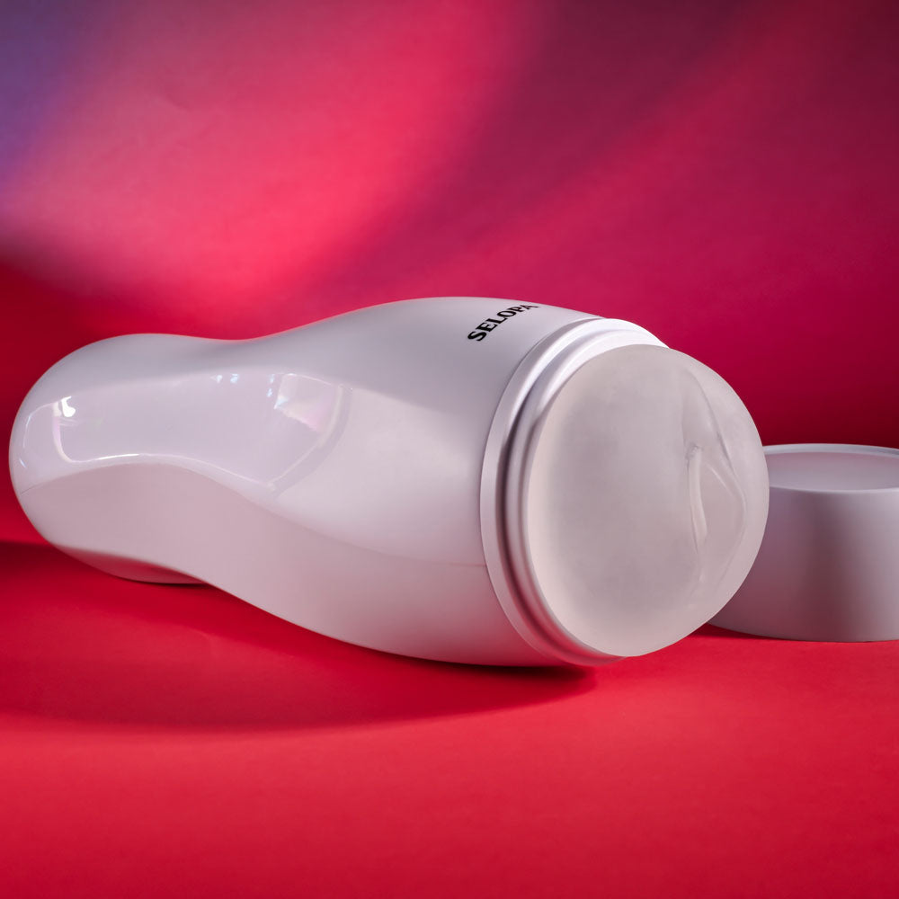 Selopa Pleasure Can - Discreet Compact Mens Masturbator Device > Sex Toys For Men > Masturbators > Vibrating