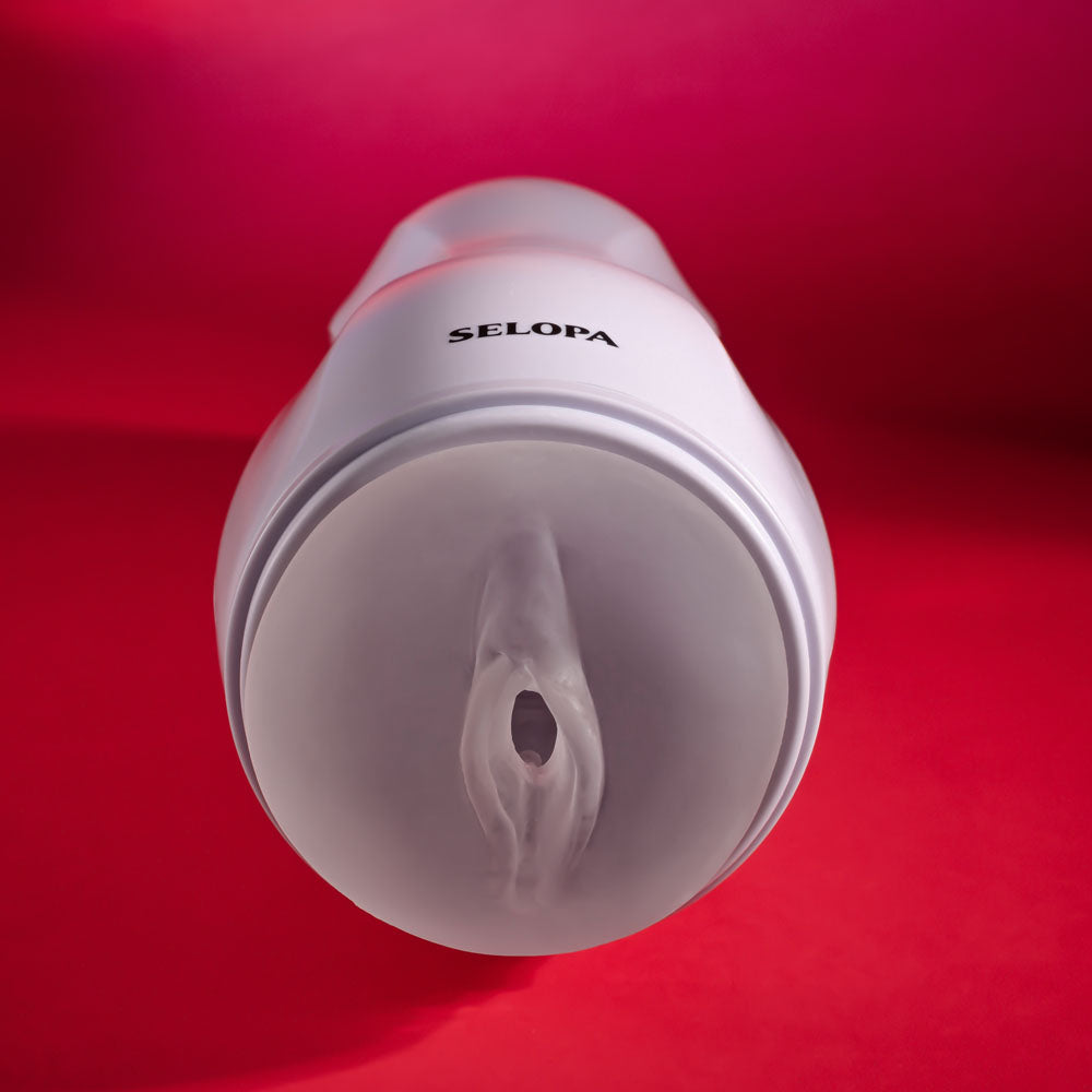 Selopa Pleasure Can - Discreet Compact Mens Masturbator Device Strokers - Auto