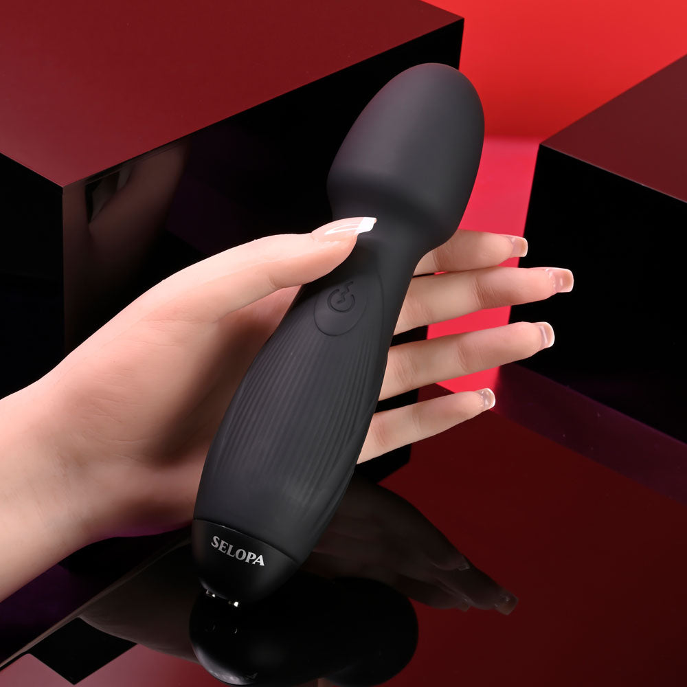 Selopa Power Trip Silicone Wand 18.8 cm Vibrating Toy Secondary image