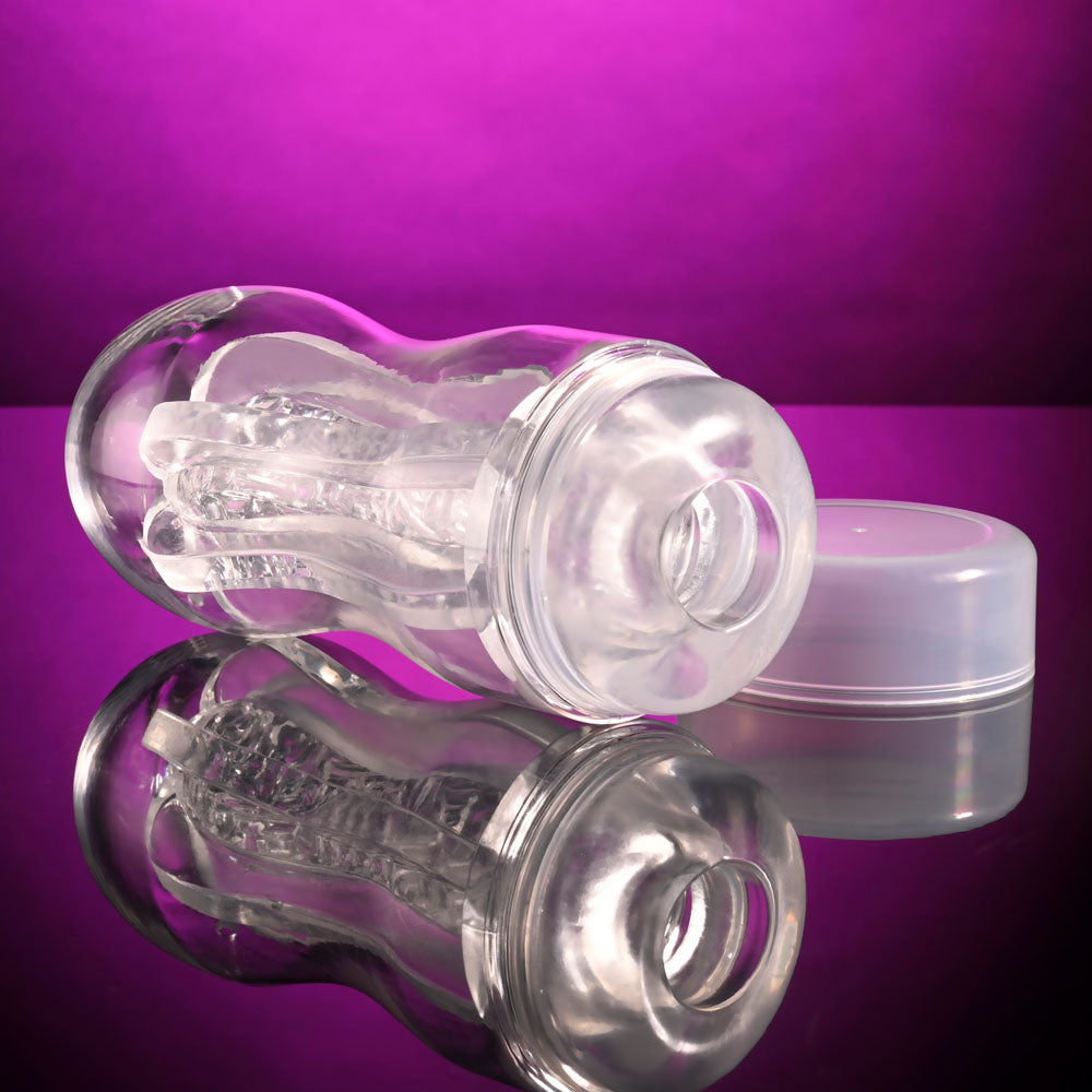 Selopa Stroke of Luck Stroker with Vibrating C-Ring > Sex Toys For Men > Masturbators > Vibrating