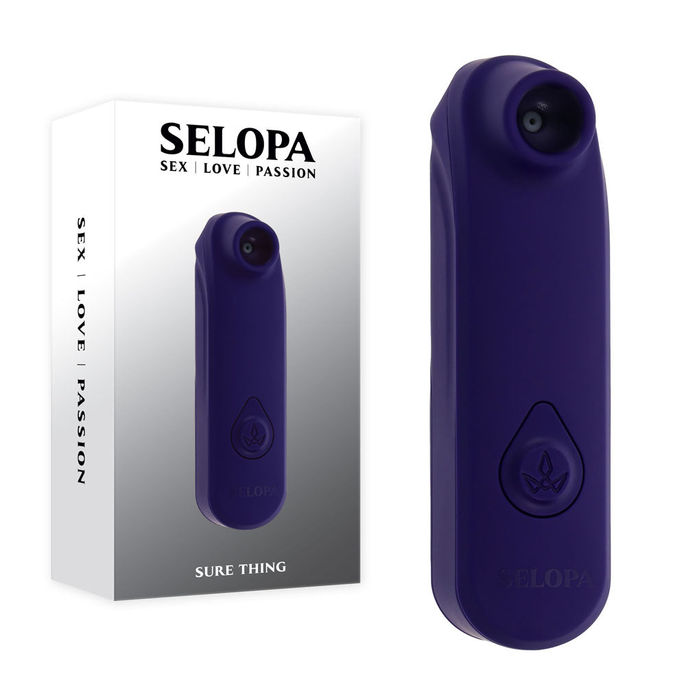 Selopa Sure Thing Vibrating and Sucking Adult Stimulator Device > Sex Toys For Ladies > Air Pulsation