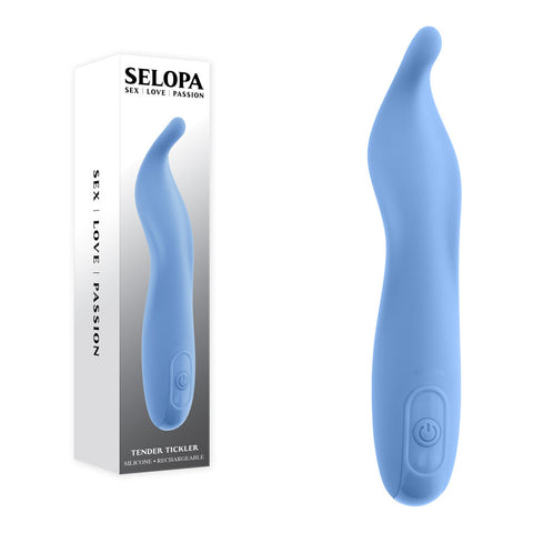 Selopa Tender Tickler USB Rechargeable Pinpoint Stimulator Blue STIMULATORS