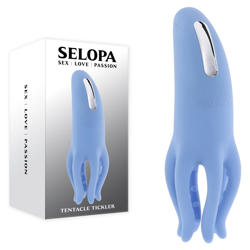 Selopa Tentacle Tickler Vibrating Stimulator Purple > Sex Toys > Couples Toys