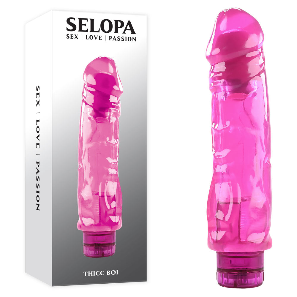 Selopa Thicc Boi 22.9 cm Realistic Design Powerful Motor Vibrator > Vibrators > Realistic Vibrators