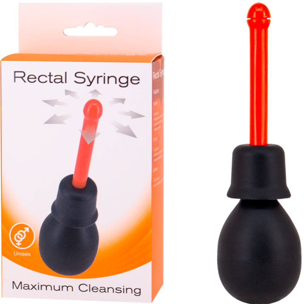 Uni-Sex Rectal Syringe Compact Design Hygiene Syringe for Anal Cleaning and Preparation > Essentials > Douches