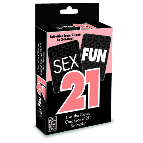 Sex Fun 21 Adult Card Game for Couples and Game Nights Games