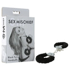 Sex & Mischief Furry Handcuffs – Soft Faux Fur Lined Adjustable Handcuff Restraints > Bondage Gear > Handcuffs