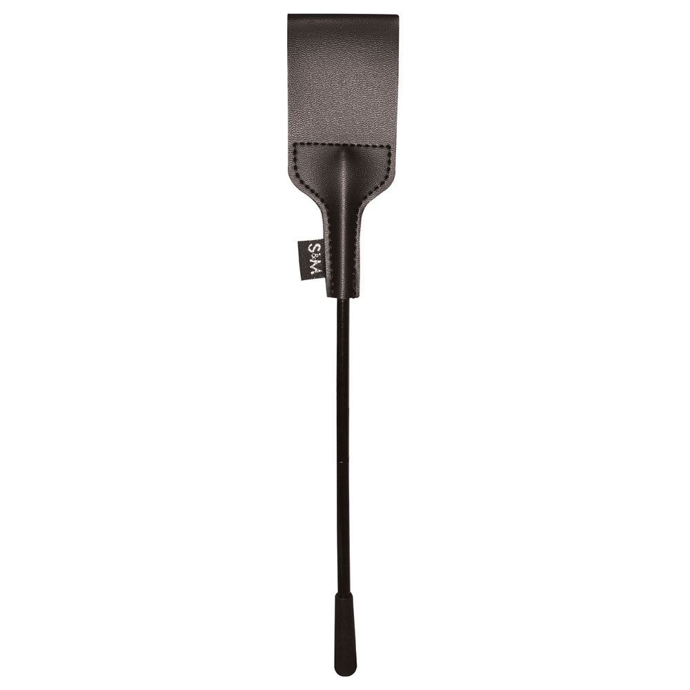 Sex & Mischief Riding Crop 12 Inch Vegan Leather Crop Whips & Paddles