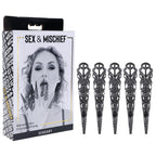 Sex & Mischief Sensory Fingertips - 8.25 cm Black Alloy > Bondage Gear > Medical Instruments