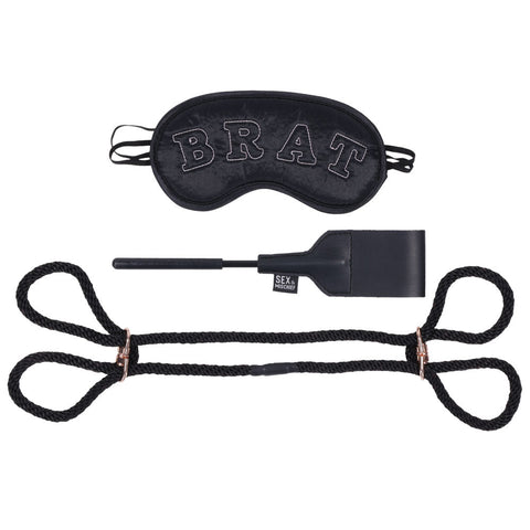 Sex and Mischief Knotty Brat Kit for Playful Exploration and Adventure > Bondage Gear > Restraints