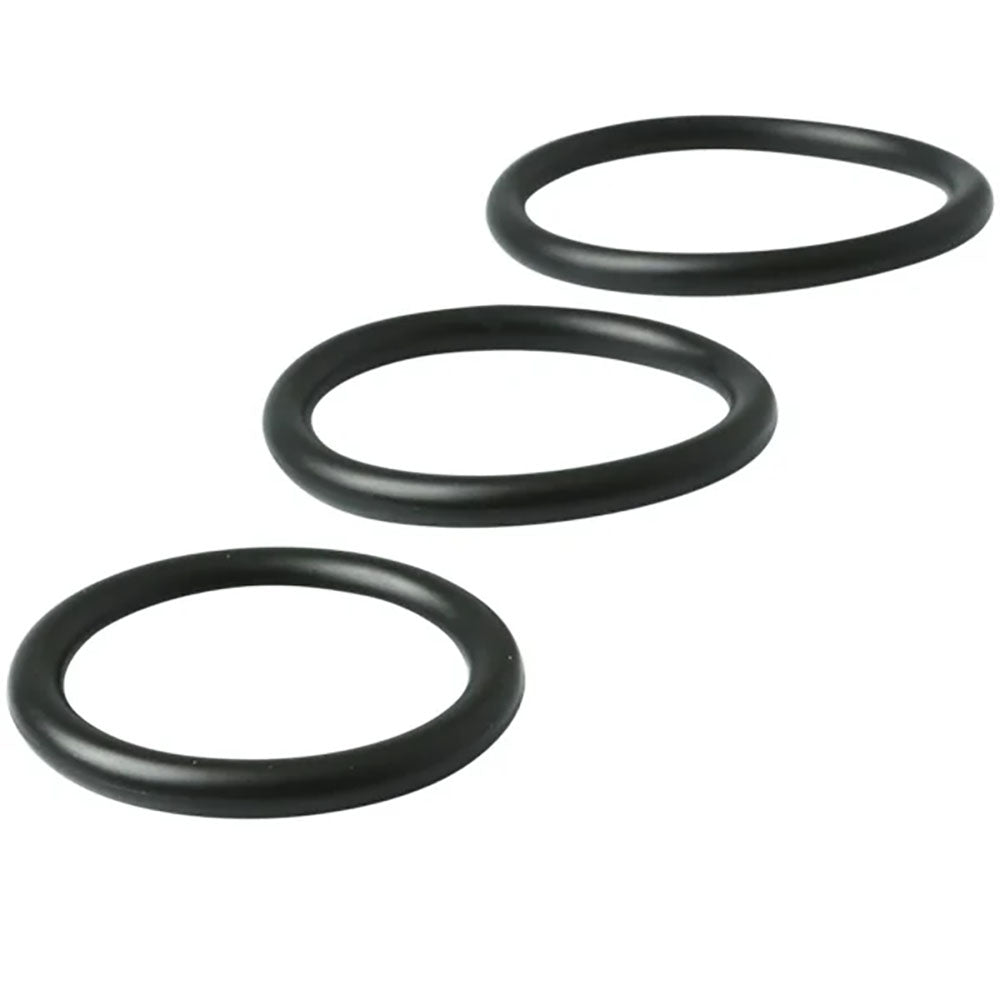 Sex & Mischief Nitrile Cock Ring 3 Pack – 1.5" - 2" Secondary image