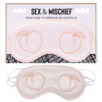 Sex and Mischief Peaches and Cream Blindfold Peach Eyemask > Novelties > Gag Gifts