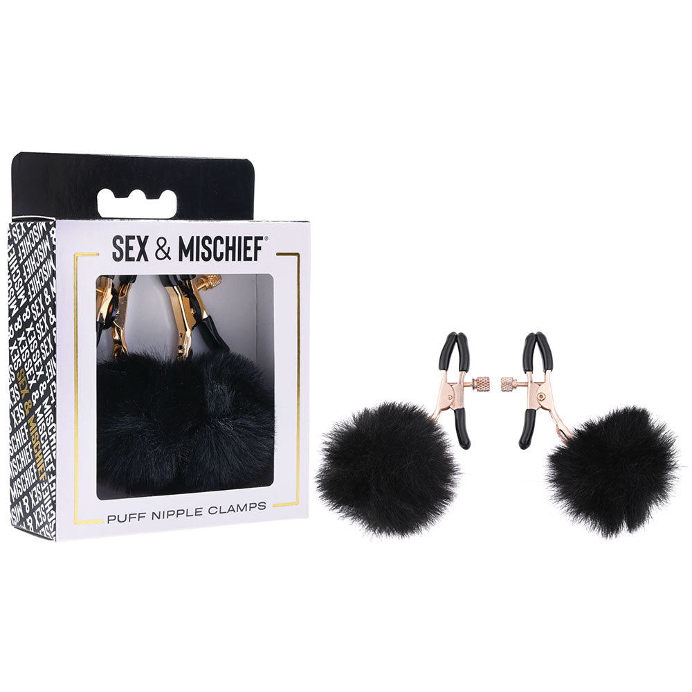 Sex and Mischief Puff Nipple Clamps for Enhanced Sensation and Intimate Pleasure