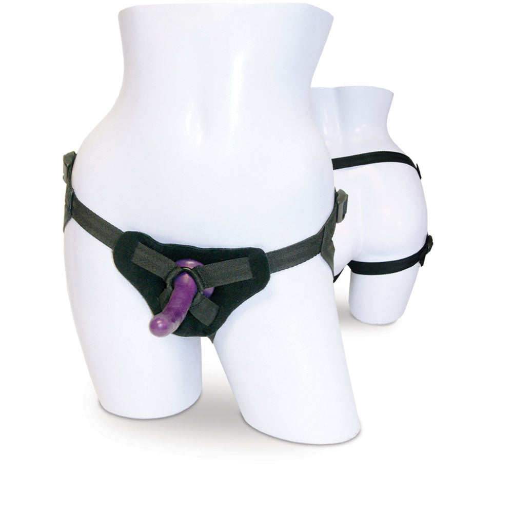 Sex and Mischief Strap-On and Silicone Dildo Kit – Adjustable Strap-On Kit > Dildos > Strap On Harnesses