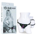 Sex and Mischief Strap-On and Silicone Dildo Kit – Adjustable Strap-On Kit > Dildos > Strap On Harnesses