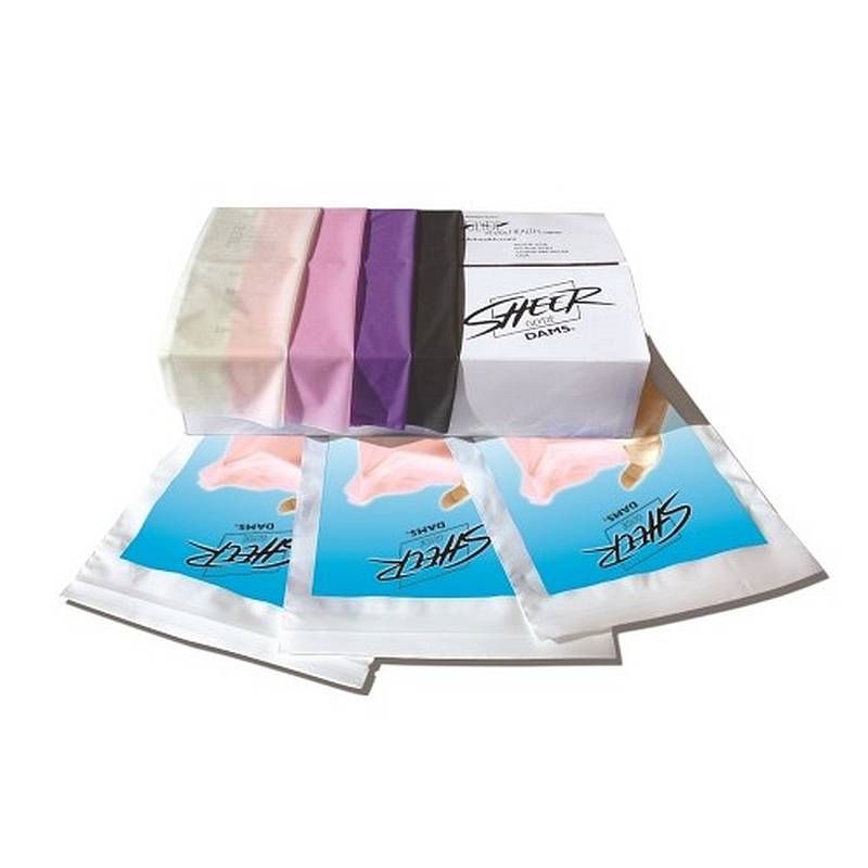 Sheer Dams 100 Piece Mixed Box of Colors and Flavors > Essentials > Condoms