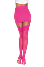 Sheer Hot Pink Thigh Highs One Size Adult Intimacy Hosiery > Clothes > Hosiery > Stockings