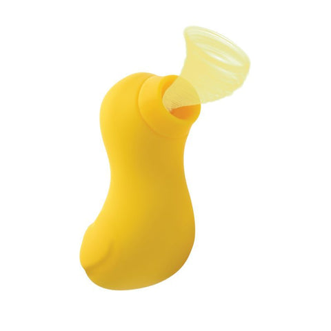 Shegasm Sucky Ducky Clit Stimulator in Pink Suction Stimulator