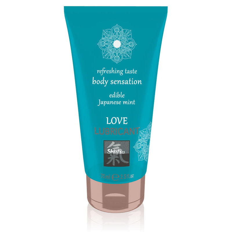 Shiatsu Love Lubricant Mint Flavoured 75 ml Default Title Flavoured Lube