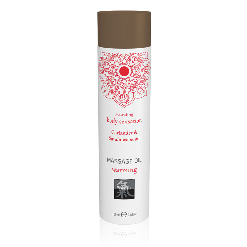 Shiatsu Massage Oil Warming Coriander And Sandalwood Oil 100ml > Essentials > Massage Oil Main image