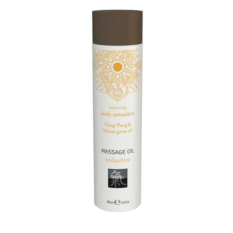 Shiatsu Massage Oil with Ylang Ylang and Wheat Germ Oil 100ml Secondary image