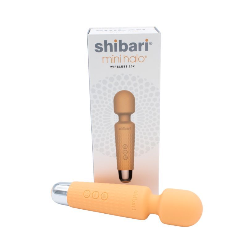 Shibari Mini Halo Wireless 20X Peach Massager 6 Inches > Sex Toys > Mini Massagers