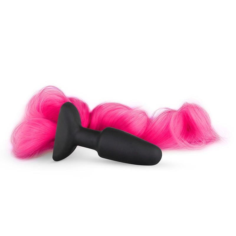 Silicone Butt Plug With Tail Pink For Enhanced Pleasure And Role-Playing Adventures > Anal Range > Tail Butt Plugs Main image
