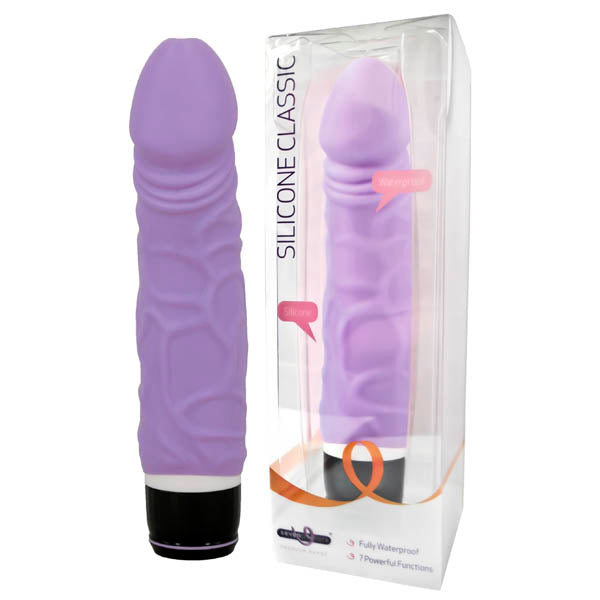 Silicone Classic 17 cm Vibrator for Enhanced Pleasure Vibrators