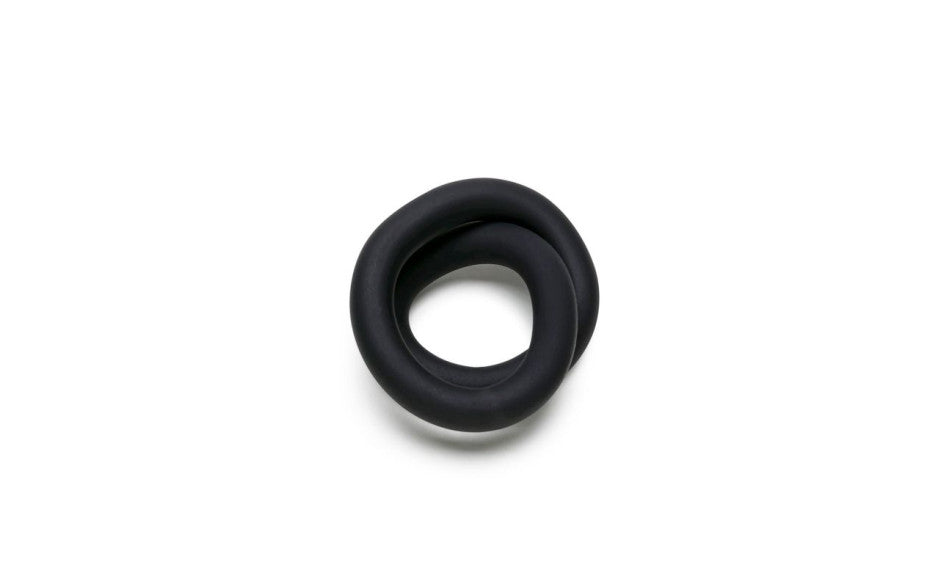 Silicone Hefty Wrap Ring 229mm Black COCK RINGS