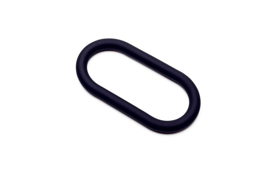 Silicone Hefty Wrap Ring 229mm Black Black COCK RINGS