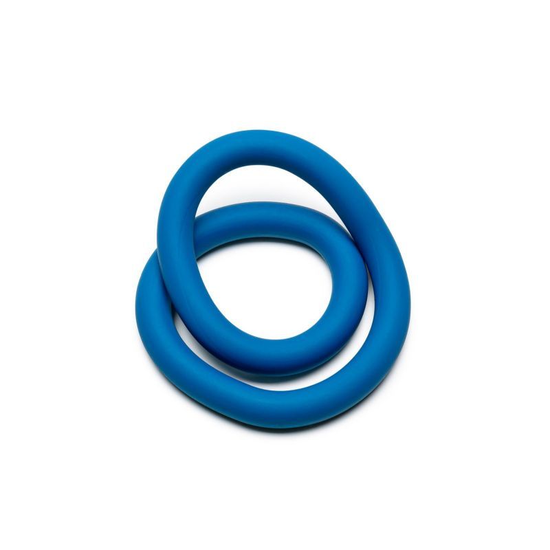 Silicone Hefty Wrap Ring 305mm Blue COCK RINGS