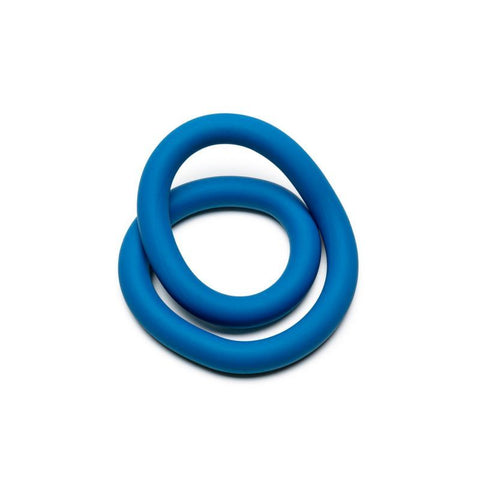 Silicone Hefty Wrap Ring 305mm Blue COCK RINGS