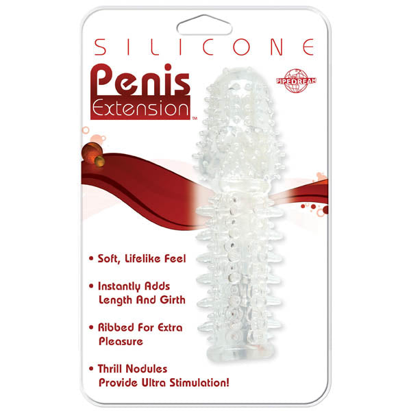 Silicone Penis Extension Sleeve 14 Centimeters 5.5 Inches for Enhanced Performance and Satisfaction