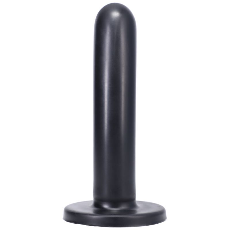 Silk Dildo Medium Onyx - Safe Silicone Adult Toy Dongs Neutral