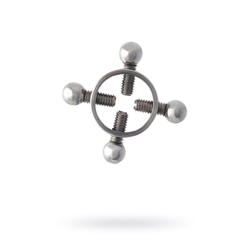 Silver Metal Nipple Clamps > Sex Toys > Nipple Clamps Main image