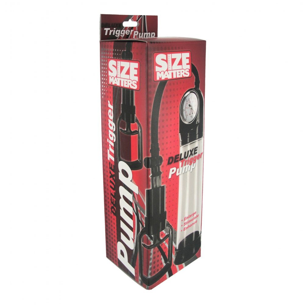Size Matters Deluxe Trigger Penis Pump – Luxury Penis Pump > Pumps > Penis Pumps Performance