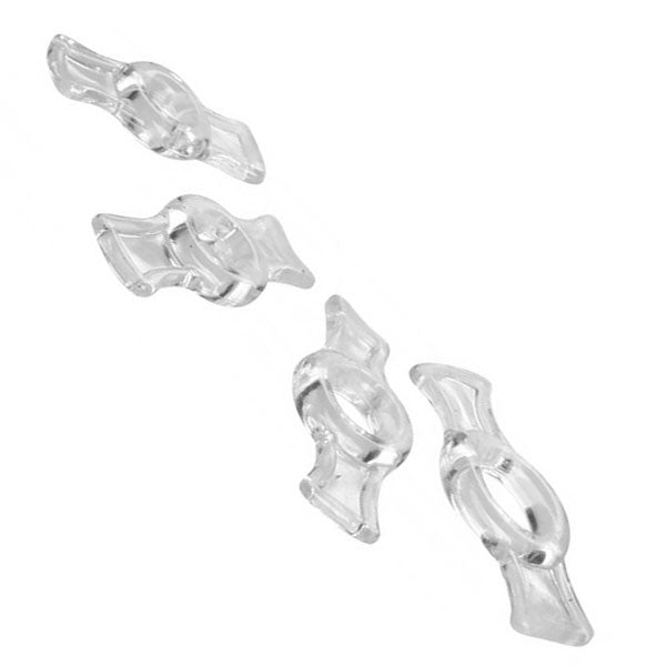Size Matters Endurance Set With Four Stretchable Sizes – Penis Ring Set > Cock Ring > Sets