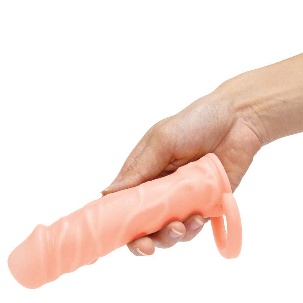Size Up Realistic One Inch Penis Extender SLEEVES