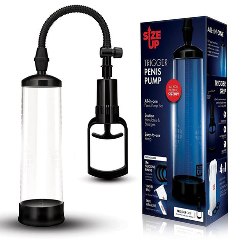 Size Up U Trigger Penis Pump for Enhanced Performance and Confidence Default Title Pumps