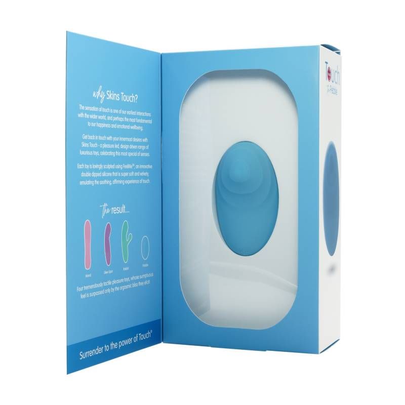 Skins Touch The Pebble 85mm Clitoral Stimulator > Vibrators > Ladies > Clitoral Vibrators and Stimulators