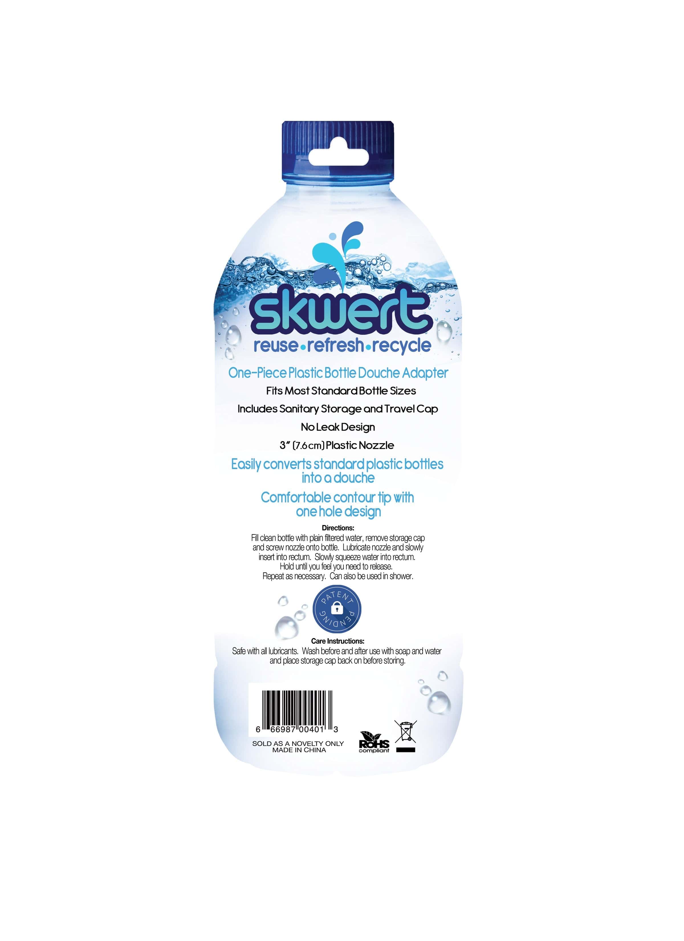 Skwert Water Bottle Douche – Converts Standard Bottles for Effective Cleansing Device Secondary image