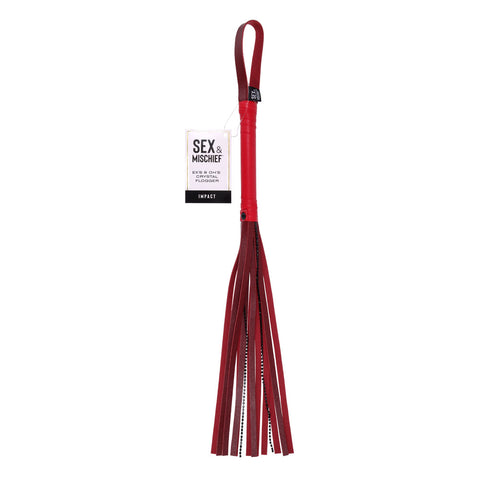 Sm Exs And Ohs Crystal Flogger Flogger Whip Whips & Paddles